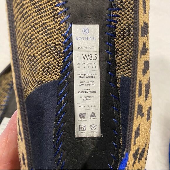 ROTHY’S THE POINT CHEETAH PRINT FLATS - RETIRED - Picture 6 of 7